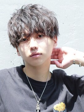 リップス 千葉annex(LIPPS) シャープで,無造作マッシュ