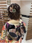 バーマヘアアレンジ