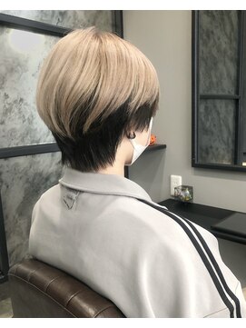 グランヘアー 豊岡店(GRAN HAIR) アンブレラカラー ホワイトベージュ