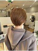 丸みショートスタイル