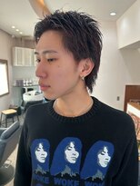 ワン エイティー ディグリース 恵比寿(180°One Eighty Degrees.) ハイトーン/ブリーチ/ブリーチなしダブルカラー/メンズ/men's