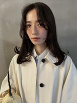 カシェ ホリエ(CACHE HORIE)&nbsp;ブラウンカラー / レイヤーカット大阪 / 三保