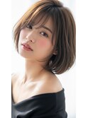丸みショートボブ