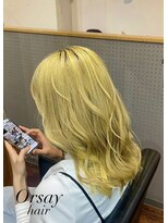 美容室オルセー イエローヘア