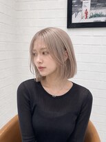 アース 宮崎昭栄店(EARTH) ミルクティーボブ