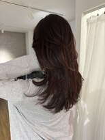 エトワ 中央店(etoi)&nbsp;大分韓国かき上げレイヤーカット大人レイヤー顔まわりレイヤー
