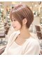 ハピエル ヘアークルー(HAPPYEL hair crew)の写真/セニングは一切使用しません！トレンド小顔ショートはお任せください♪♪