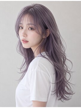 アミリー ひたち野うしく店(Amily) ハイライトバレイヤージュダブルカラーケアブリーチ20代30代
