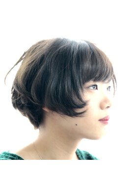エトネ ヘアーサロン 仙台駅前(eTONe hair salon) 【eTONe】見惚れボブ