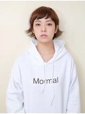 外ハネショート