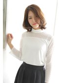 ふんわりボブ