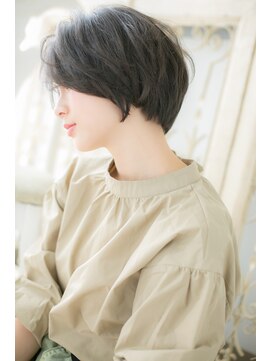 モッズ ヘア 福岡姪浜店(mod's hair) *mod's姪浜*…斜めバングのアシメショートa