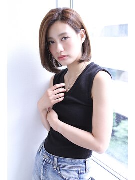 リル 西宮(LiL') 【LiL'西宮】ワンレン_耳かけ_大人ボブ★