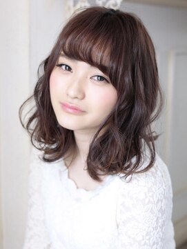 エミル 国分寺(emile) ベージュカラーの愛されフェミニンボブディ【国分寺】