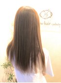 さらっさら~ツヤッツヤ☆しっとりストレート ヘア