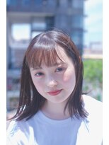 ツイッグ(twig)&nbsp;切りっぱなしボブ×外ハネ