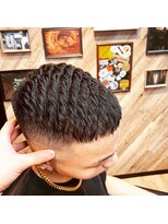 バーバーショップノア(BARBERSHOP NOR)&nbsp;緩パンクロップスタイル