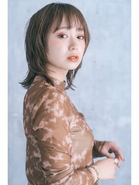 フェイス 札幌麻生店(face) ウルフボブ