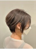 髪質改善☆ショコラベージュ×ショートボブ 20代30代40代