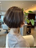 大人かわいいミニボブ