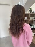 ナチュラルオレンジで元気で可愛い印象に◎