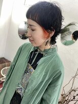 キュエ(qiie)&nbsp;qiie/外ハネボブ/セクションカラー/グラデーションカラー