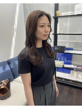 トレス(TRESS) トーンアップ透明感カラー!セミロング◎