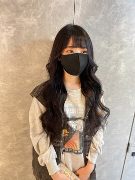 ガルボヘアー 名古屋栄店(garbo hair) #名古屋#栄#プルエクステ#ロングヘア#黒髪#韓国風#モテロング