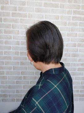 ピカソ ほなみ店 長めのショート