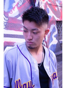 ラッドバイプティパ(rad...by petit-pas) スキンフェード(水戸/メンズカット/フェード/波巻きパーマ/眉毛