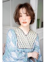 マグノリア オモテサンドウ(MAGNOLiA Omotesando) Sカールのくしゃっと軽やかボブパーマ・・・HINATA