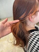 カノエ 山口小郡店(canoe) アプリコットのポイントカラー