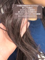 ロックス バイ マグ 松本(rocks BY MAG)&nbsp;10代20代30代モテ色イルミナモーヴブラウンレイヤーカット