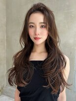 LIBERTE銀座　ザクザクレイヤー×抜け感ブラウン
