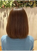 髪質改善サラサラプレミアムストレート大人ガーリー韓国ボブ横浜