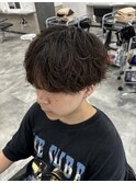【Natsuki】シャドウパーマ×シースルーバング