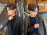 メンズカット+ニュアンスパーマ￥10480