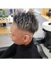 カット＋シャンプー＋リッチザシェービング(フェイスパック＋マッサージ付き)