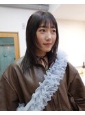 結べるボブレイヤーカット顔まわりカット後毛カットワンカール