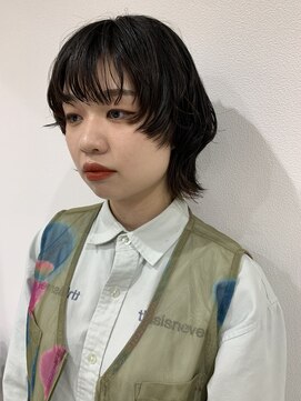 ジャヌ 浜町 眼鏡橋(JANU) マッシュウルフ