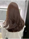 大人レイヤーカット＆髪質改善グレーベージュ/大通駅個室サロン