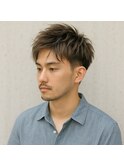 SOUPREXツーブロック　ウルフショート
