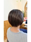 丸みショートボブ！