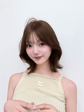 アマトウキョウスマートサロン(AMA TOKYO×Smart Salon) 【sayakaスタイル】顔まわり/レイヤーカット/小顔韓国くびれヘア