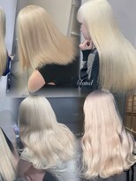 ベレーザ 渋谷(BELEZA) 15632ブリーチ&ダブルカラー金髪ホワイトブロンドレイヤー