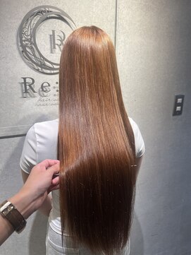 リトバイトゥルークリエイション 大宮(Re:to by True Creation) 髪質改善カラー】ダメージレス×ブラウンベージュ