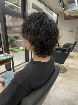 ズッカ(ZuKKa)の写真/清潔感とトレンドを両立！パーマオンでより再現性を高め、さらに手軽に◎[ツイストスパイラルパーマ]