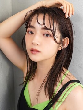 ロエ 博多店(loe) 【loe】チャコールグレージュ×ラフウェーブ