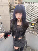 アールイーバイインク 渋谷(Re. by INK.)&nbsp;ネイビーブルーエンドカラー