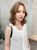 アロ 大阪梅田(alo)&nbsp;【momoa】秋っぽブラウンベージュ《ブリーチ/大阪梅田》